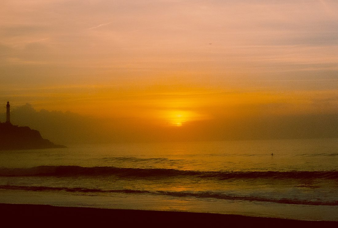 Couché de soleil Anglet