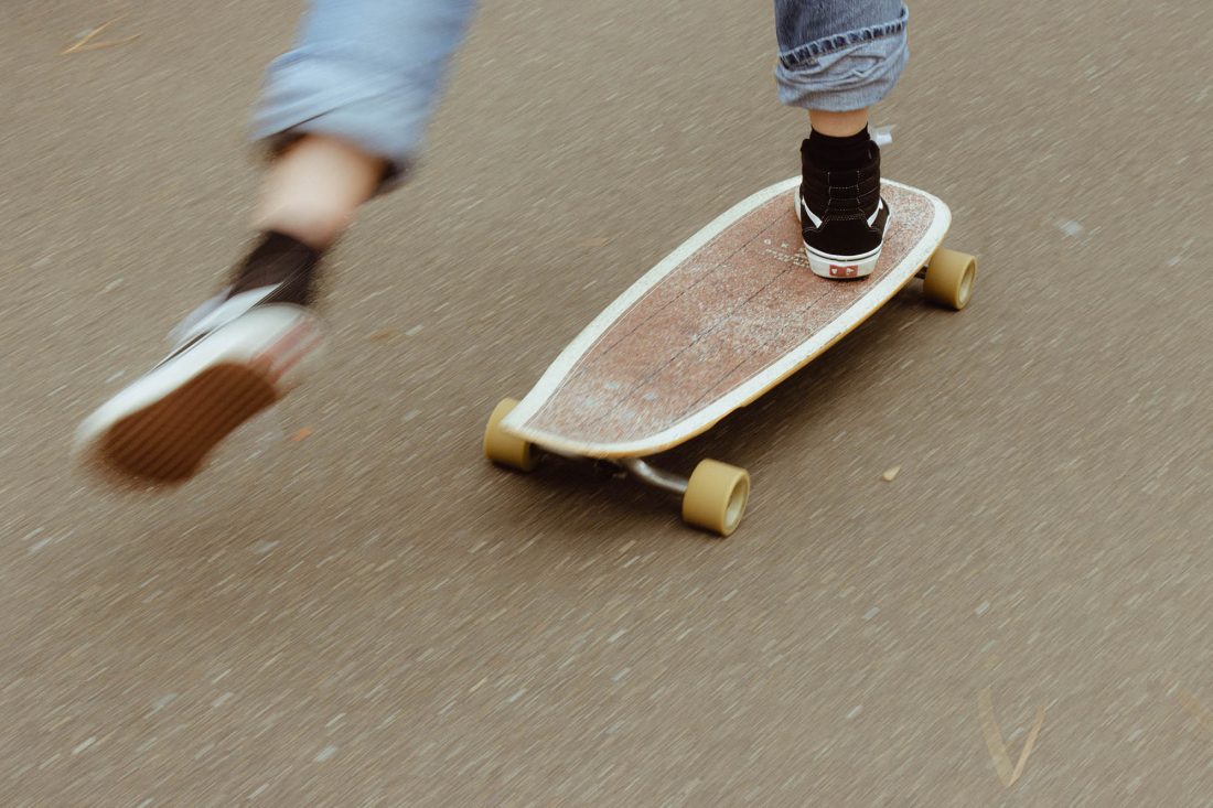 Longboard skate danse