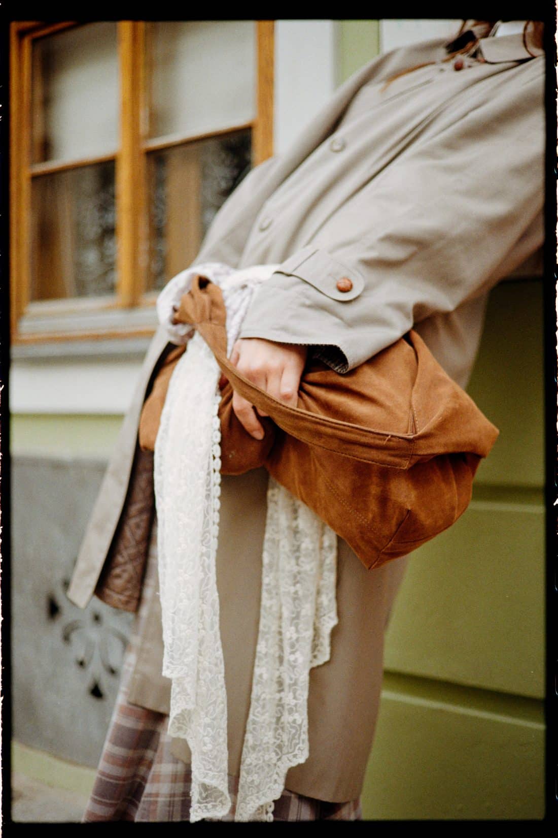 Fashion photography of a woman wearing free people clothes