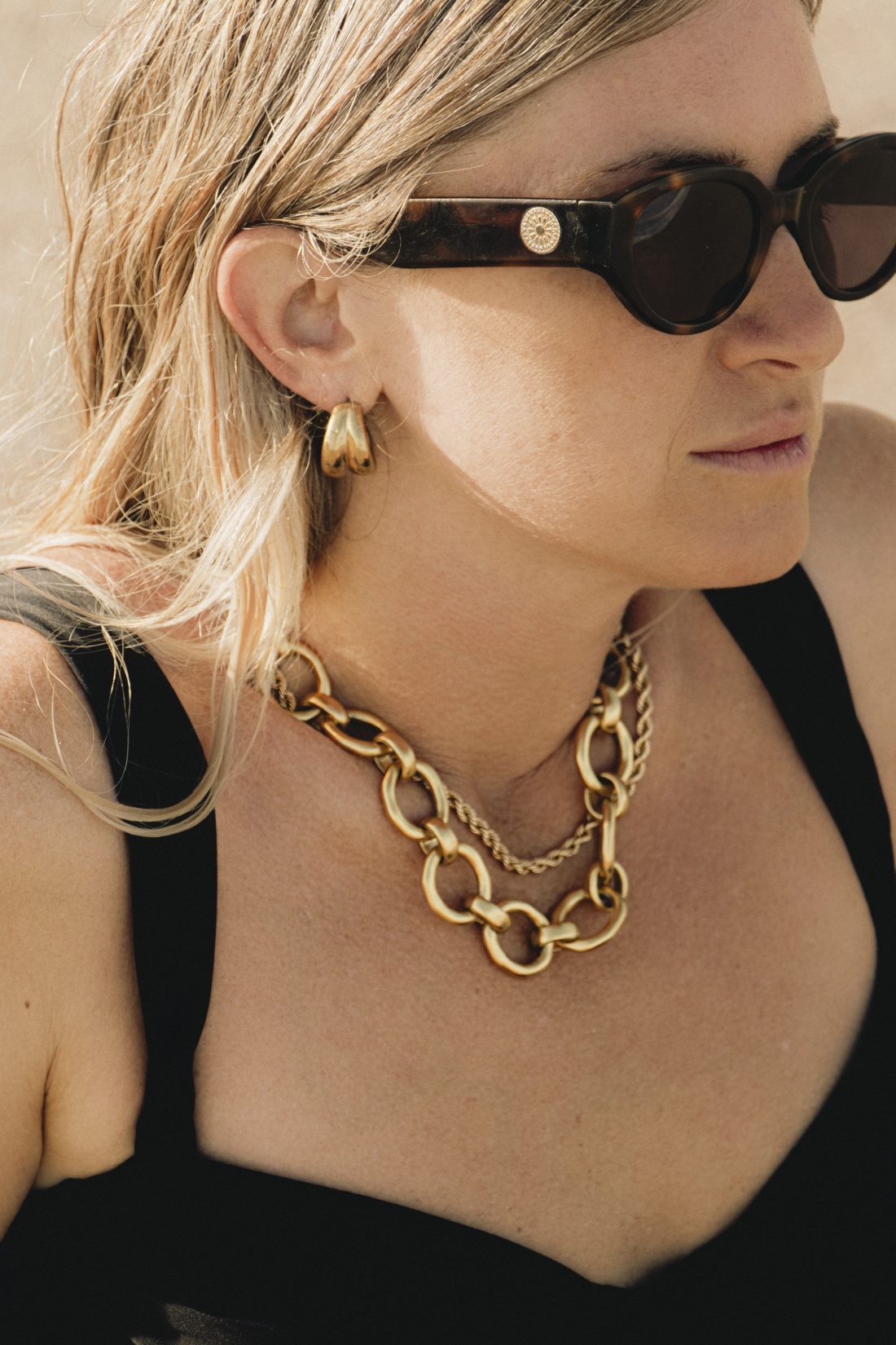 Fashion and swimwear photography of a woman at the beach