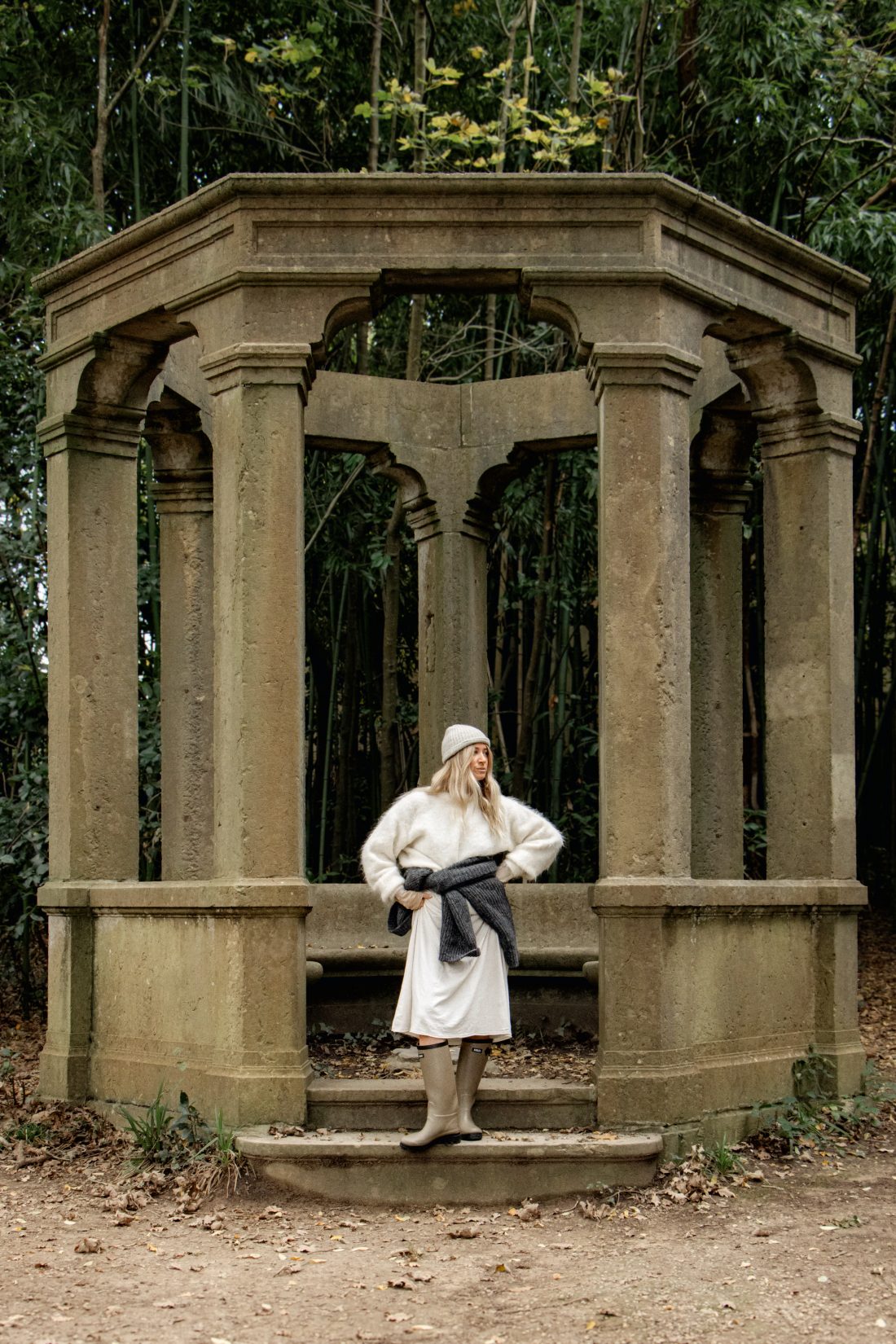 Fashion photography of a woman in Biarritz