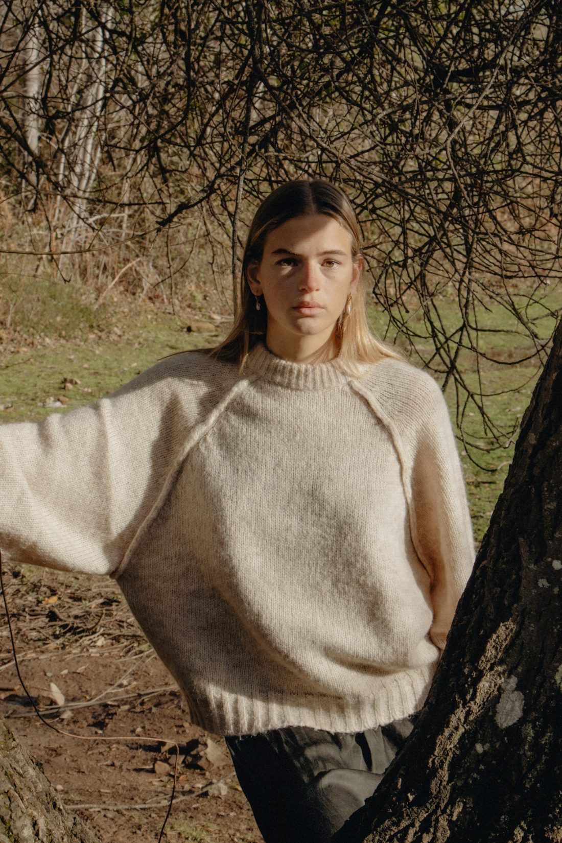 Fashion photography of a woman at a French Basque Country